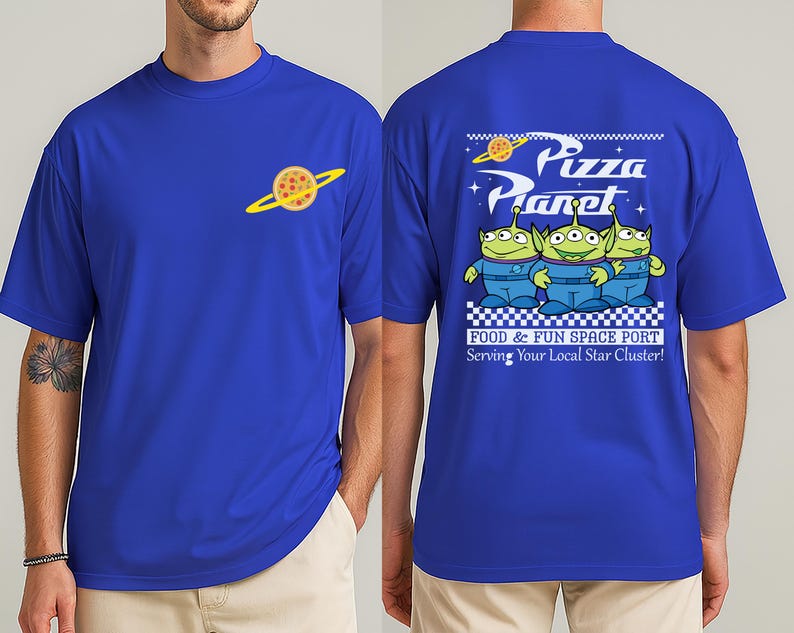 Pizza Planet T-shirt, Toy Story Alien Tee, Disney Pixar Sweatshirt, Disneyland Trip Sweater, Food & Fun Shirts, Epcot Family Trip Tees