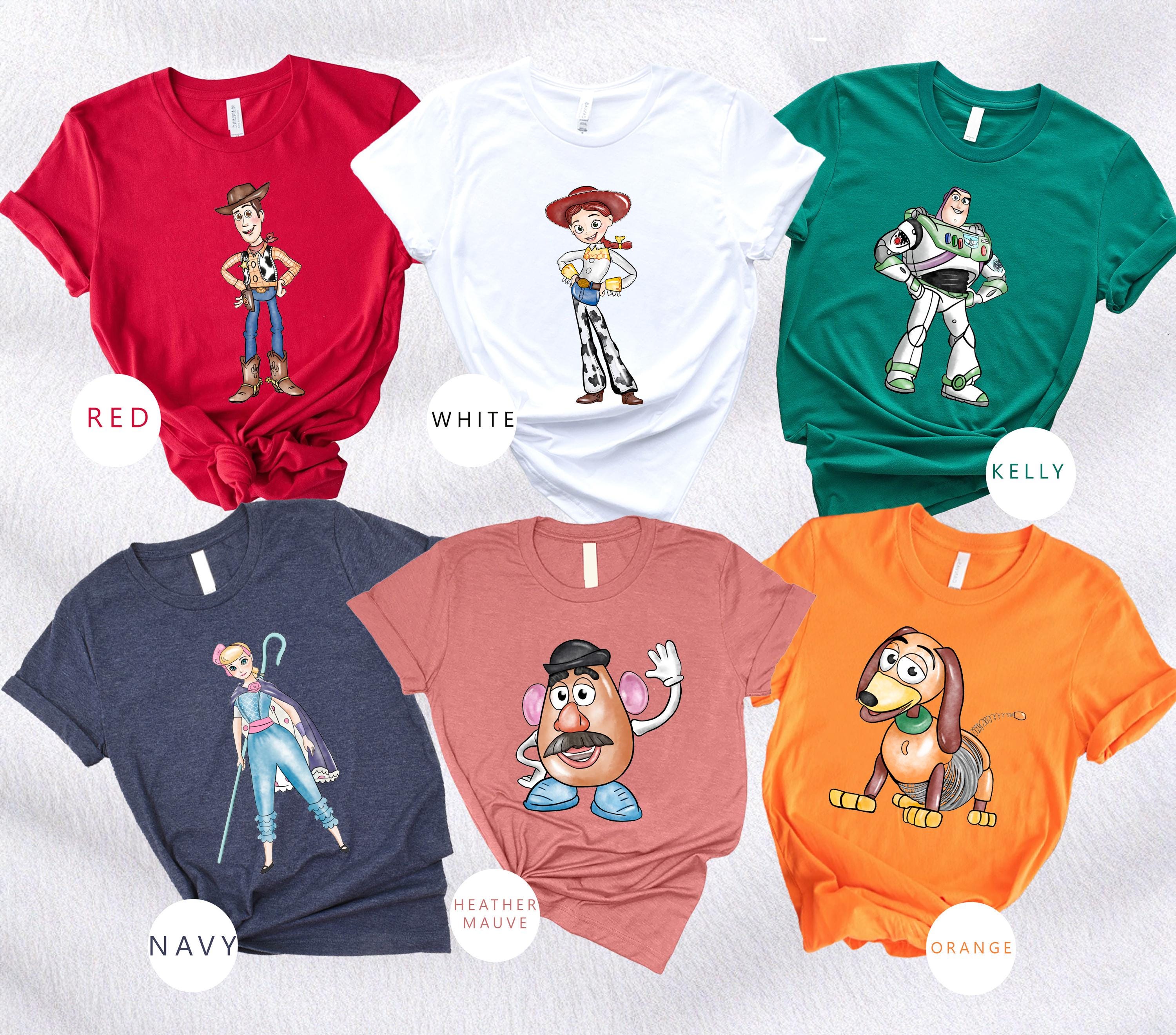 Toy Story T-shirt, Woody Jessie Matching Tee, Buzz Lightyear Gift, Toy Story Party Sweatshirt, Disney Slinky Dog Tees, Pixar Kids Pullover