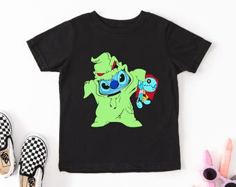 Lilo Stitch Halloween Shirt, Oogie Disney Spooky Tee, Stitch Scary Kids Gift, Boogie Boys Fall Sweatshirt, Disneyland Pumpkin Season Hoodie