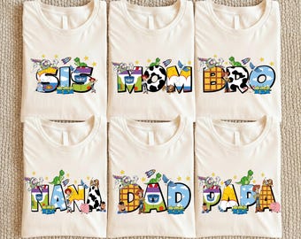 Toy Story Trip Shirt, Disney Family Matching Tee, Woody and Buzz Lightyear Sweatshirt, Pixar Mom Dad Tees