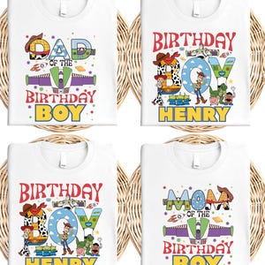 Toy Story Birthday T-shirt, Disney Woody Birthday Boy Tee, Buzz Lightyear Birthday Gift, Toy Story Family Birthday Trip Sweatshirt