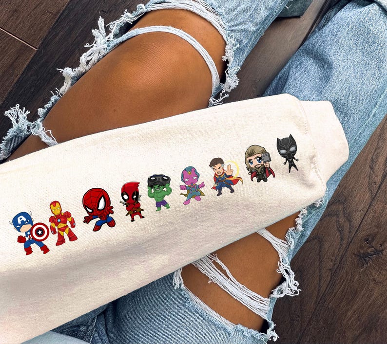 Avengers Dad Sweatshirt, Superhero Papa Shirt, Spiderman Daddy Tee, Personalized Super Hero Grandpa Hoodie, Marvel Fathers Day Gift