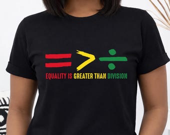 Black History Equality Shirt, Black Teacher, Sweatshirt, African American Tee, BLM Hoodie, Human Rights T-shirt, Social Justice Sweater