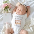 Newborn Baby Funny Bodysuit, Just Moved Out Of My Mom's Place Got My Own Crib Tee, Baby Shower Gift, Baby Announcement Shirt