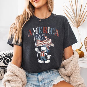 Retro Mickey America Shirt, 4th of July Disney Tee, 250th Anniversary Sweatshirt, Independence Day Tees, Patriotic American Flag Shirts