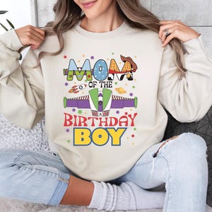 Toy Story Birthday T-shirt, Disney Woody Birthday Boy Tee, Buzz Lightyear Birthday Gift, Toy Story Family Birthday Trip Sweatshirt