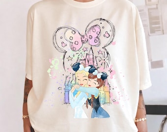 Disney Frozen shirt, T-shirt Elsa en Anna, sweatshirt prinses kasteel, Disneyland Girls Trip Tees, shirt Frozen Sisters, Frozen Toddler Kids