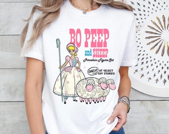 Toy Story Bo Peep Shirt, Disney Bo Peep and Sheep Farm Sweatshirt, Pixar Bo Peep Tee, Disneyland Trip Shirt