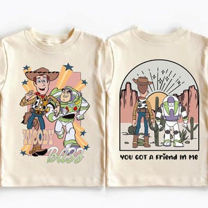 Toy Story Friends Shirts, Woody Buzz Best Friends Tee, Disney Kids Besties Sweatshirt, You&#39;ve Got A Friend In Me T-shirt