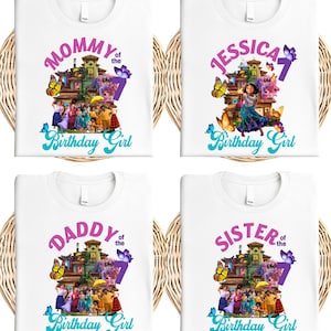 Encanto Birthday Shirt, Disney Mirabel Birthday Party Tee, Disneyland Birthday Girl T-shirt, Disney Family Birthday Tee