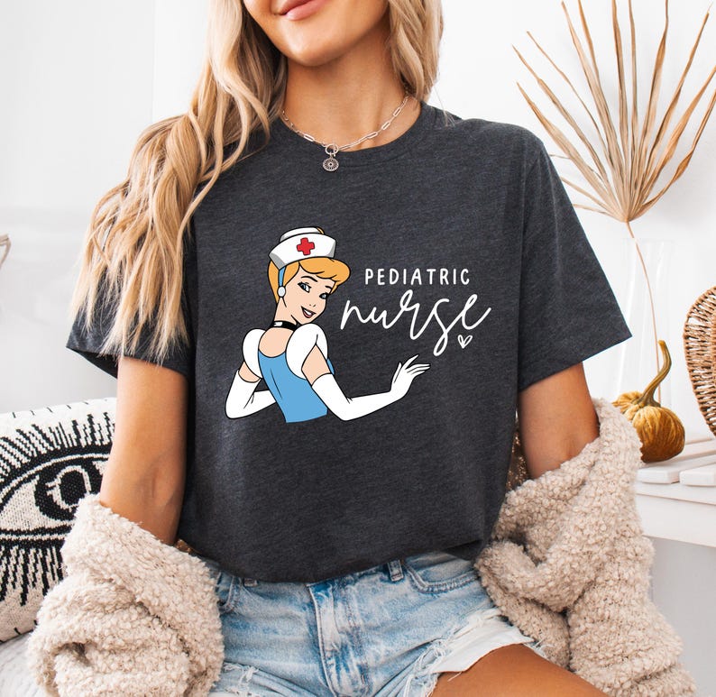 Disney Peds Nurse Shirt, Pediatric Nurse Tee, Mickey Nursing School Sweatshirt, Nurse Week Gift
