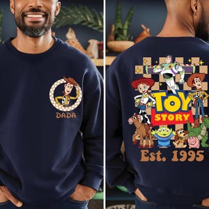 Disney Toy Story Trip Shirt, Slinky Dog Sweatshirt, Buzz Lightyear Shirt, Rex and Jessie Shirt, Sheriff Woody T-Shirt, Family Matching Tee