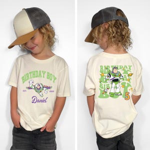 Buzz Lightyear Birthday T-shirt, Disney Toy Story Birthday Party Tee, Lightyear Birthday Boy Gift, Custom Buzz Birthday Trip Tees