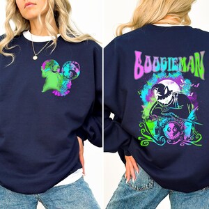 Halloween Oogie Sweatshirt, Disney Mickey Head Spooky Tee, Nightmare Before Christmas T-shirt, Spooky Season Horror Hoodie