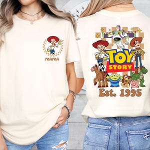 Disney Toy Story Trip Shirt, Slinky Dog Sweatshirt, Buzz Lightyear Shirt, Rex and Jessie Shirt, Sheriff Woody T-Shirt, Family Matching Tee