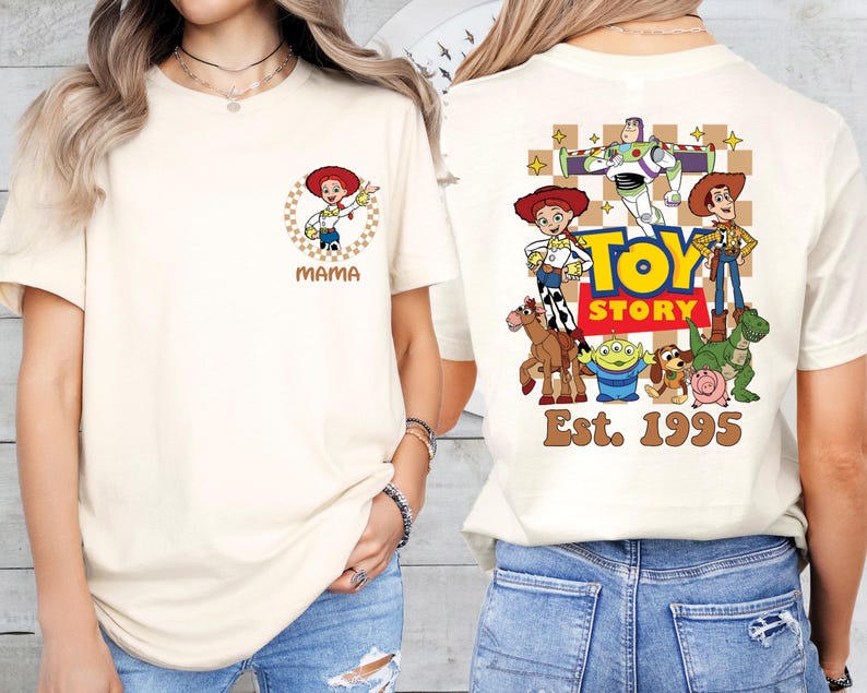 Disney Toy Story Trip Shirt, Slinky Dog Sweatshirt, Buzz Lightyear Shirt, Rex and Jessie Shirt, Sheriff Woody T-Shirt, Family Matching Tee