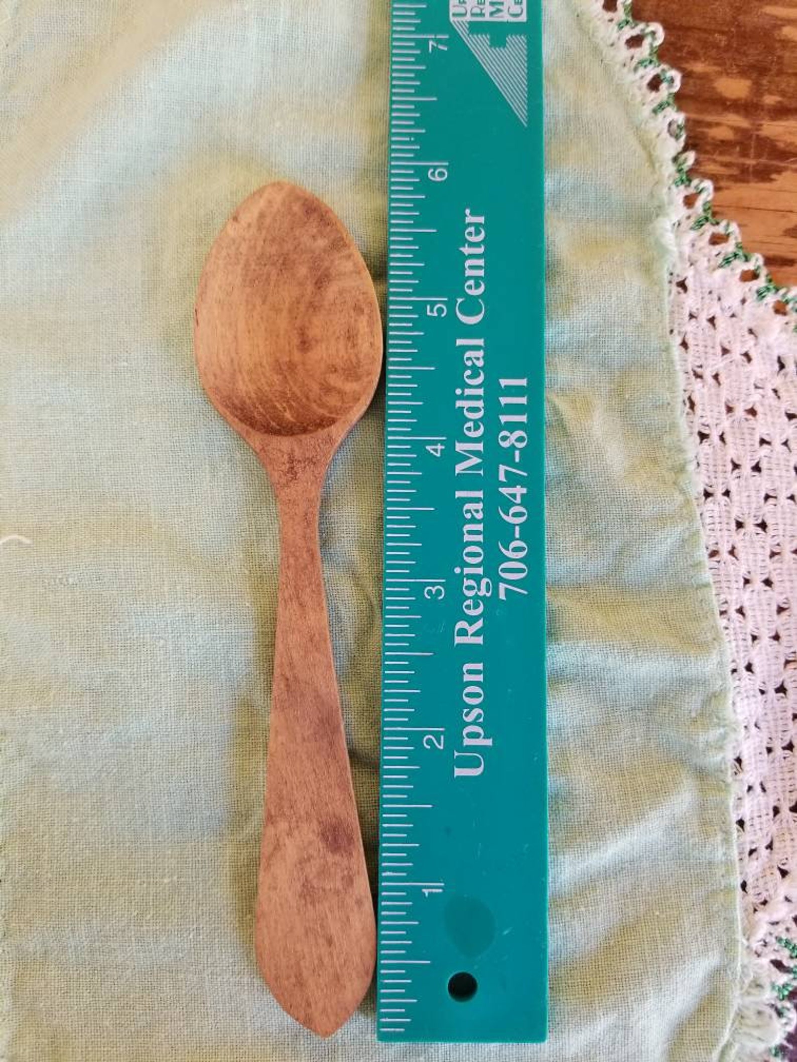 Set of 3 Vintage Condiment Spoons Wood 60s Etsy