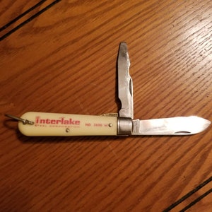 Interlake steel Corporation,  advertising knife