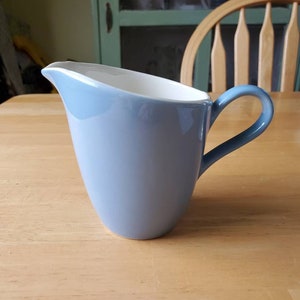MCM blue creamer, country blue, coffee, tea, tea party, gift, vintage, retro