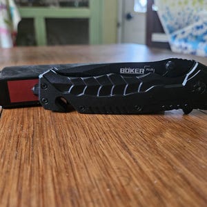 Boker Plus, black, pocket knife, gift, outdoorsman, fisherman, hunter, collector,