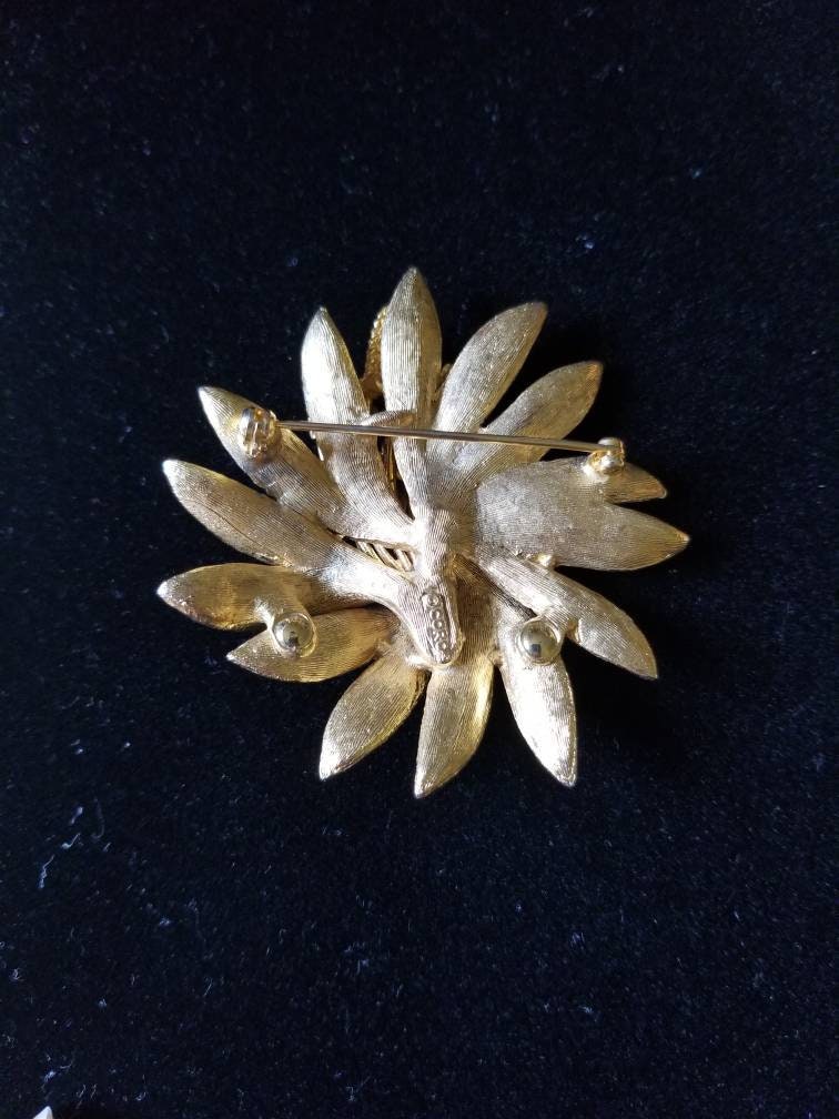 Coro signed goldtone wheat brooch/pin ladies gift | Etsy