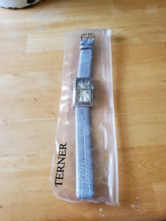 NIP Terner Quartz wrist watch, grey band , Bijoux… - image 2