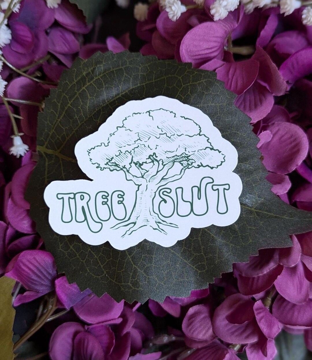Devious Tree Sticker Tree Slut Sticker | Environmentalist Sticker | Hiking Sticker ...