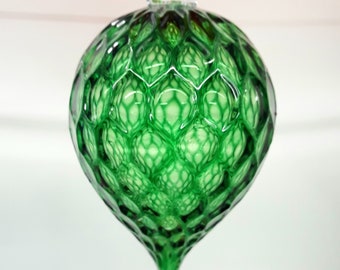Handblown Glass Ornament, by Tazza Glass