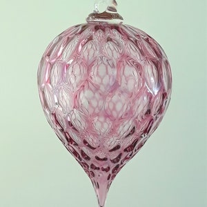 Handblown Glass Ornament by Tazza Glass