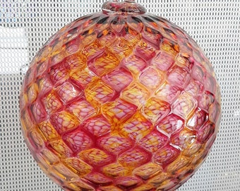 LARGE Handblown Glass Ornament