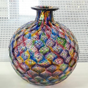 Handblown Glass Vase by Tazza Glass