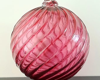 Handblown Glass Ornament  by Tazza Glass