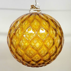 Handblown Glass Ornament by Tazza Glass