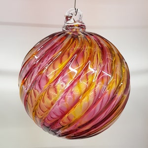 Handblown Glass Ornament by Tazza Glass