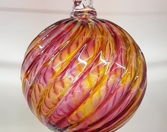 Handblown Glass Ornament by Tazza Glass