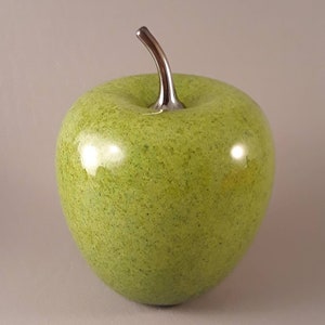 Handblown Art Glass Apple