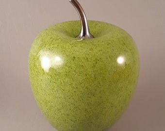 Handblown Art Glass Apple