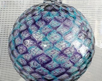 LARGE Handblown Glass Ornament