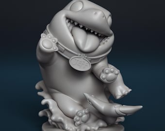 JEFF the Landshark | Marvels Rivals | 12k high quality resin figure | Bulkamancer | 3d print | miniature painting