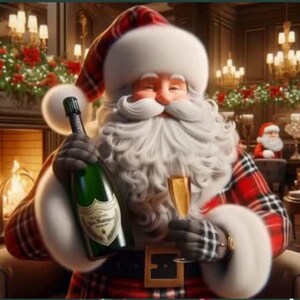 Gepersonaliseerde e-kerstkaart met kerstman! 3D digitale animatie met kerstmuziek en prettige kerstdagen, persoonlijk e-cadeau