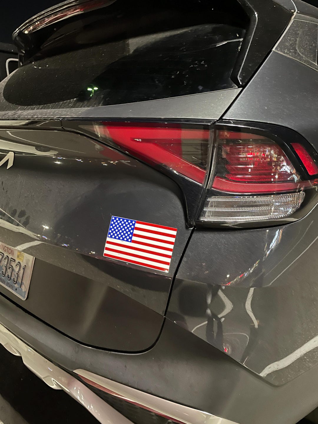 Usa Flag Car Decal Wallpaper For Android