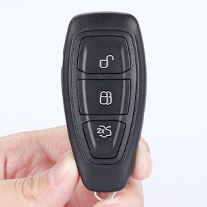 Autoschlüssel Fob Fall Ersatz für Ford Fiesta Focus Kuga Grand S-Max C-Max Mondeo Galaxy Monde 2007-2015 DIY 3 Tasten klappbare Fernbedienung