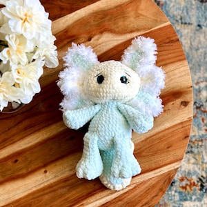 Axolotl handmade plush - Soft, Fluffy and Friendly
