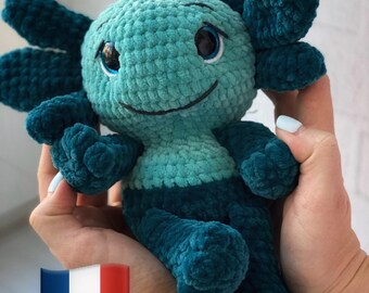 Kawaii Axolotl PDF Tutorial: Easy DIY Craft Pattern for Beginners