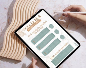 ADHD Planner “Clear Mind & Clear Space” – Digital aid for printing or digital use (PDF)