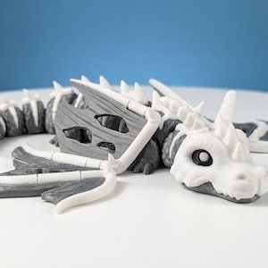 100+ Flexi Dragon STL Bundle | Articulated Dragon 3D Print Files | Flexi Dragons STL Pack | Printable Fidget Dragon image 8