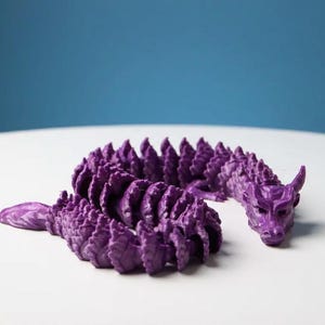 100+ Flexi Dragon STL Bundle | Articulated Dragon 3D Print Files | Flexi Dragons STL Pack | Printable Fidget Dragon image 11