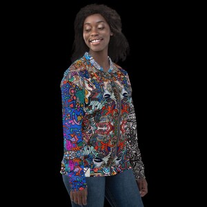 Unisex Bomber Jacket Chimaera by Orthabär