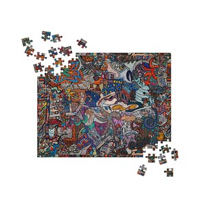 Jigsaw puzzle Many Colours