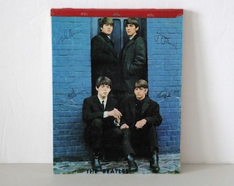 1960s The Beatles Notepad, Note Pad, Lined Tablet, Writing, Paper, Vintage